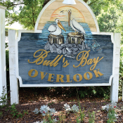 Bulls Bay Overlook entrance